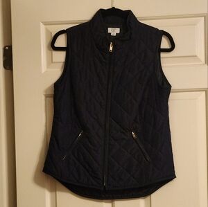 Crown &ivy dark blue vest M